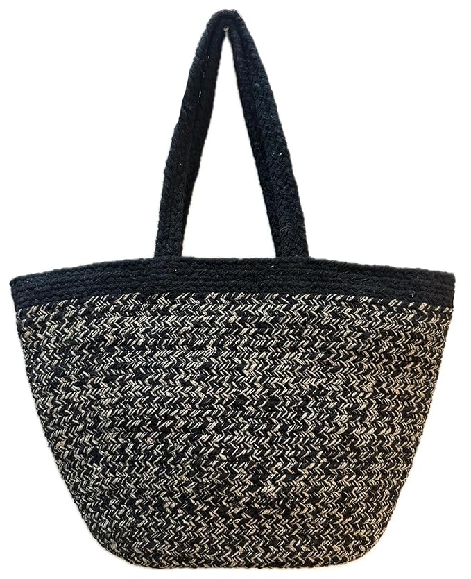 100% Pure Cotton Eco-Friendly Tote Bag – Shoulder Bag for Shopping, Travel, and Daily Use JUTON